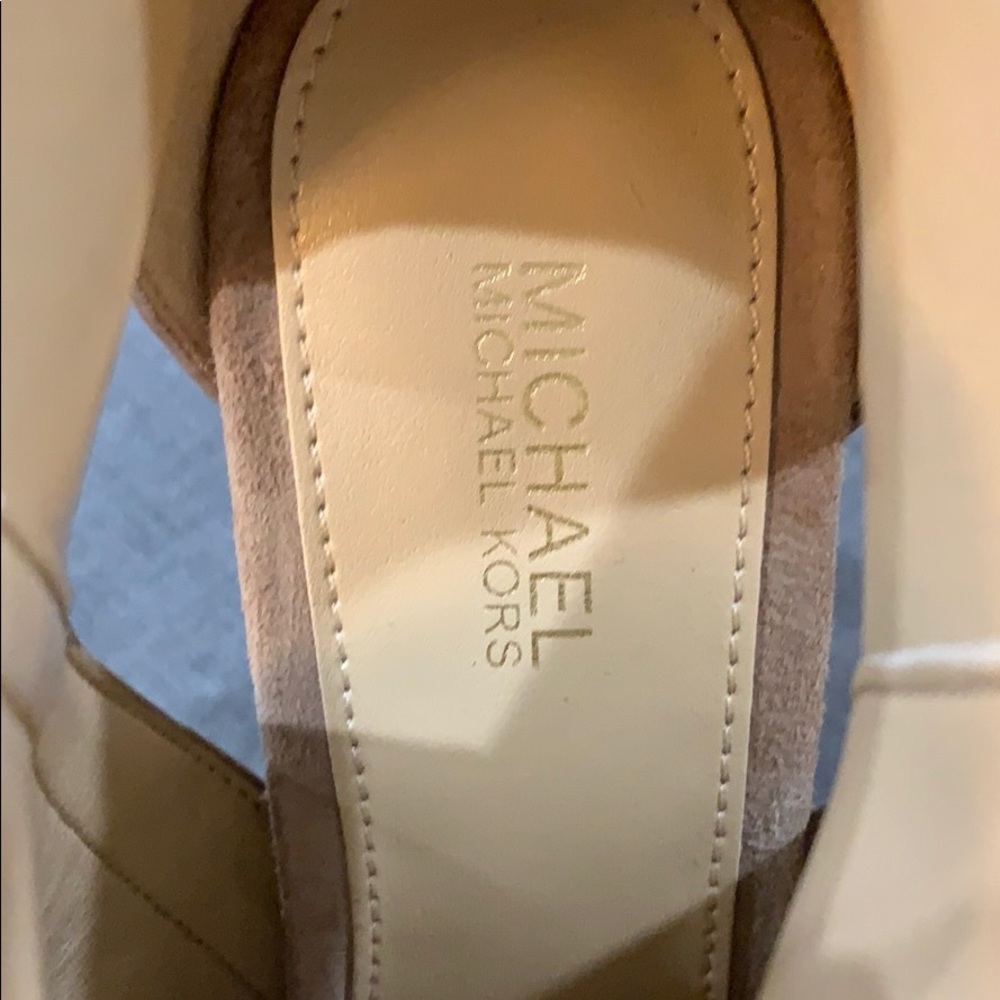Michael Michael Kors Mira peep-toe Booties